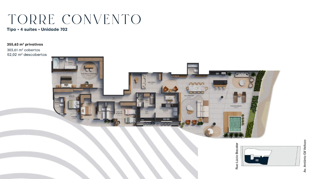 Unidade 702 - Torre Convento
