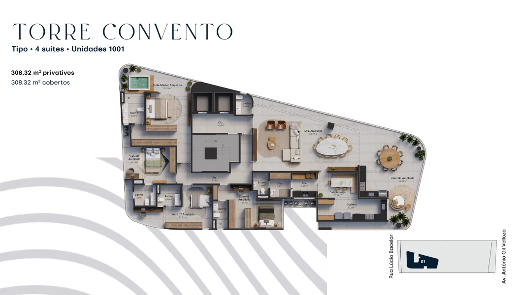 Unidade 1001 - Torre Convento