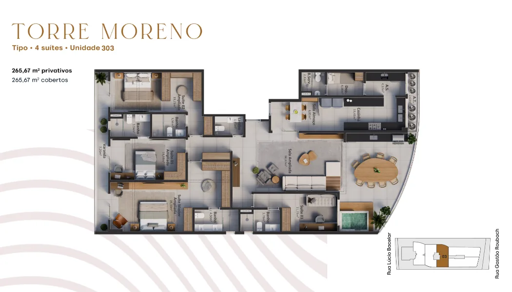 Unidade 303 - Torre Moreno