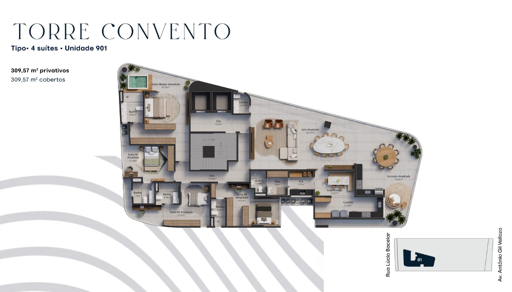 Unidade 901 - Torre Convento