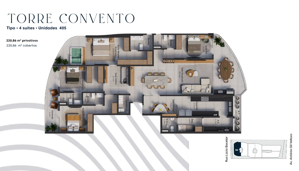 Unidade 405 - Torre Convento