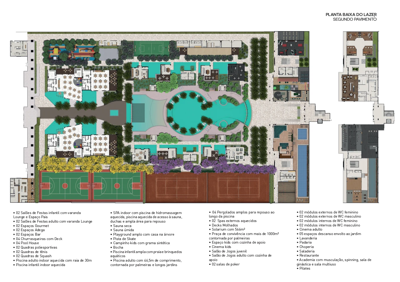 Taj Home Resort planta lazer 1