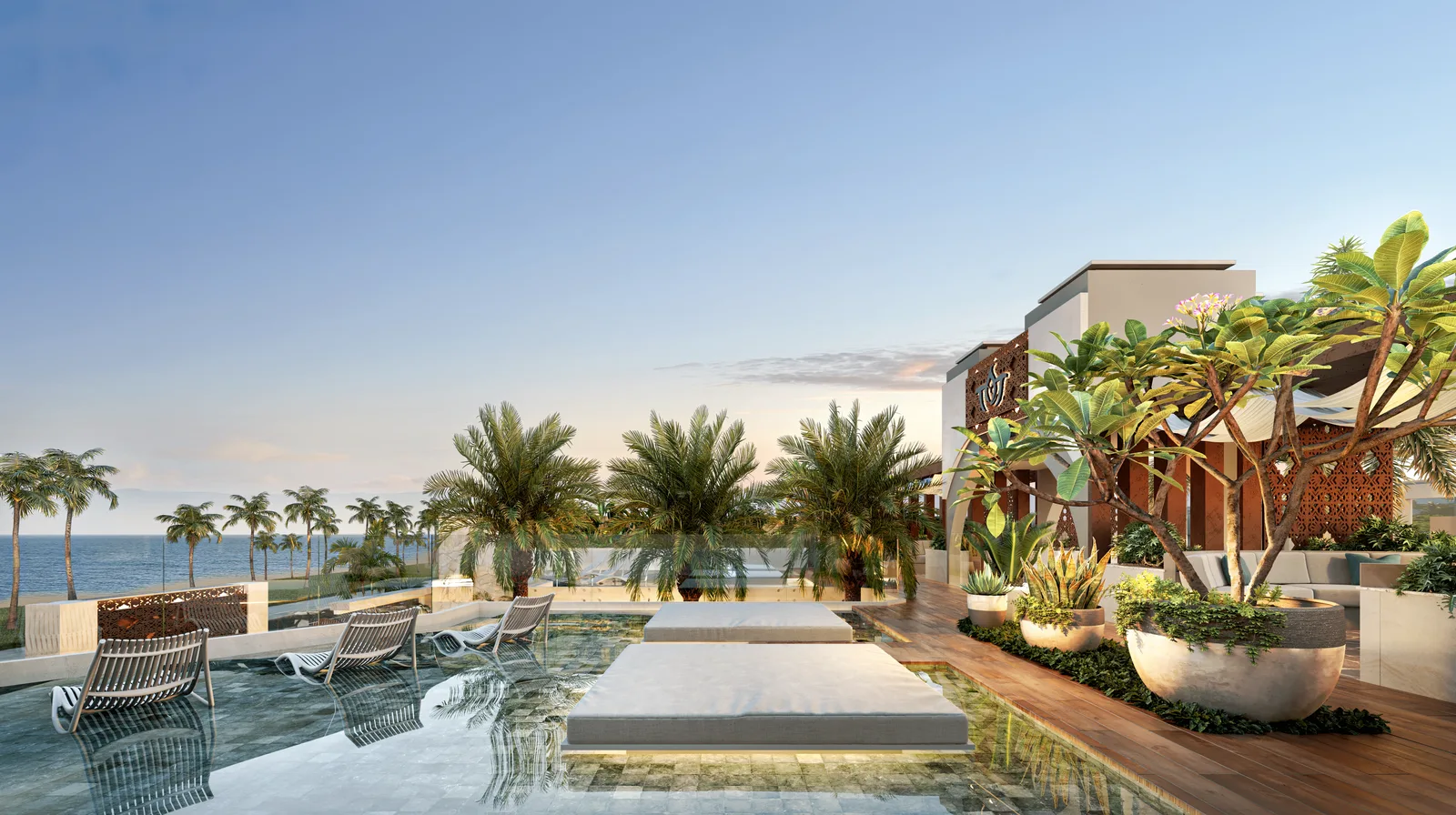 beach club exclusivo Taj Home Resort