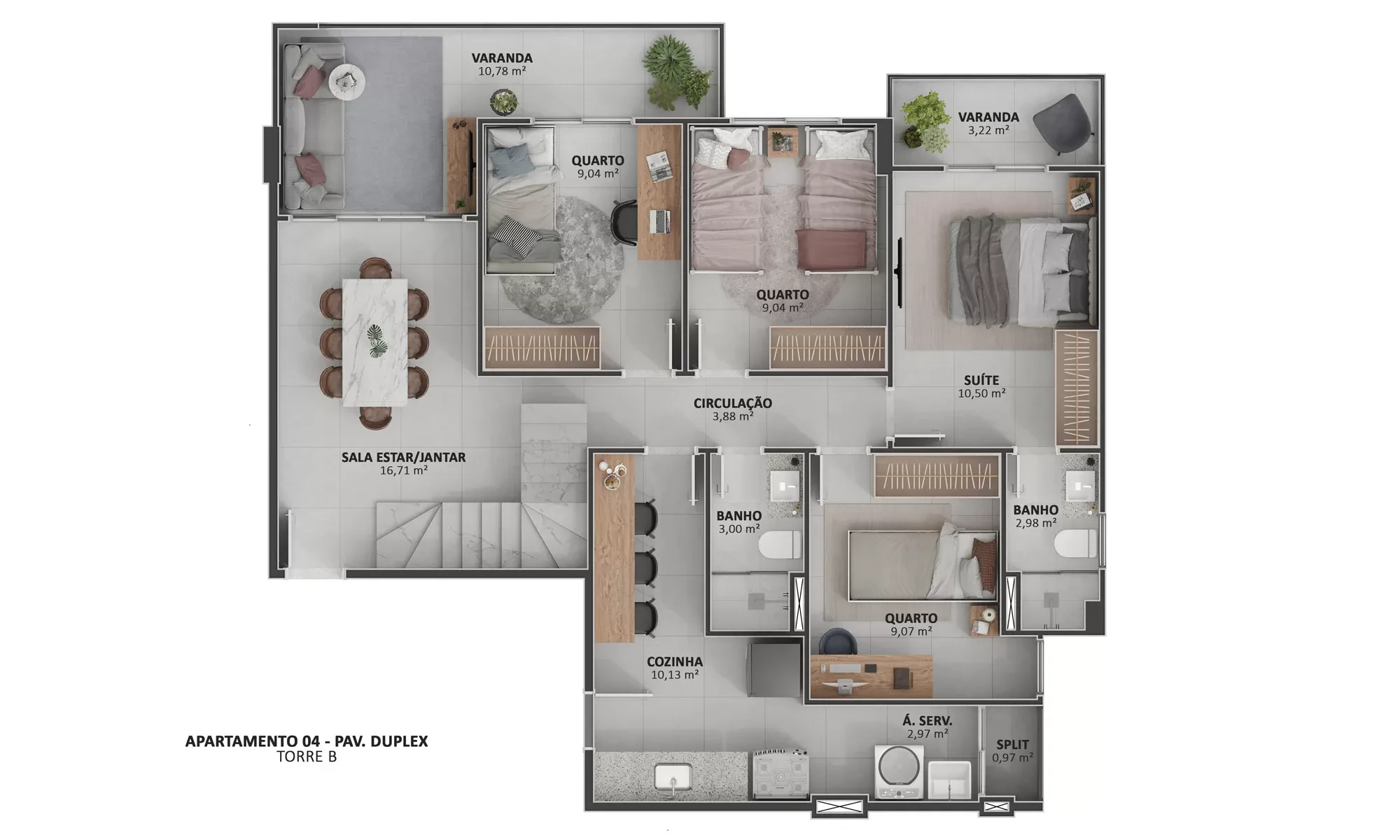 15 PH APTO04 TORRE B PAV DUPLEX T1