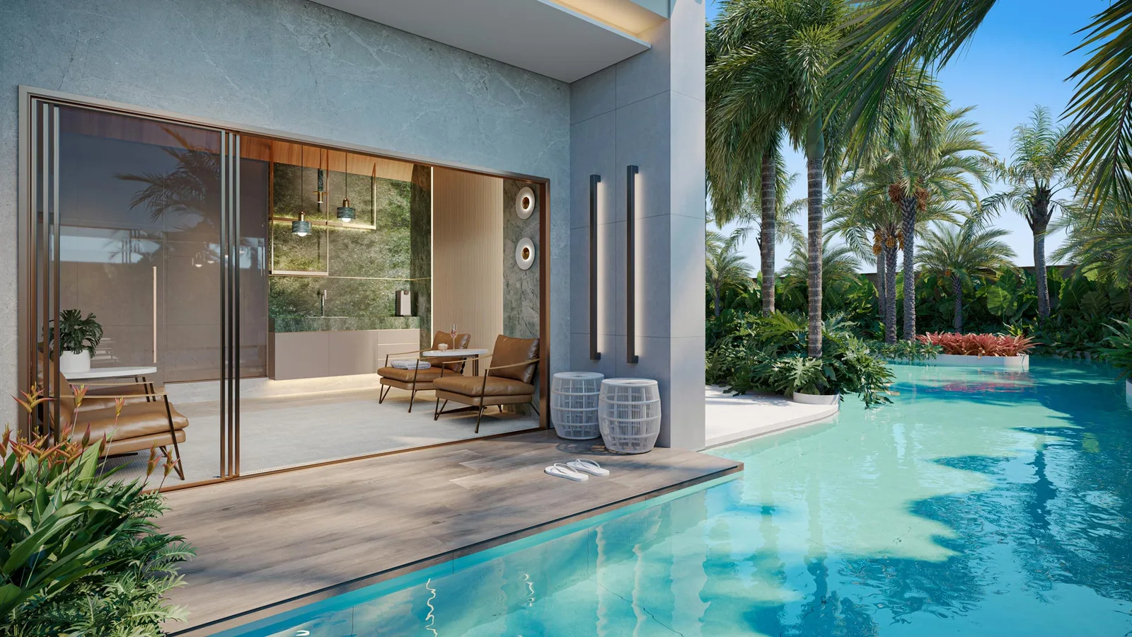 Grand Soleil Pool House