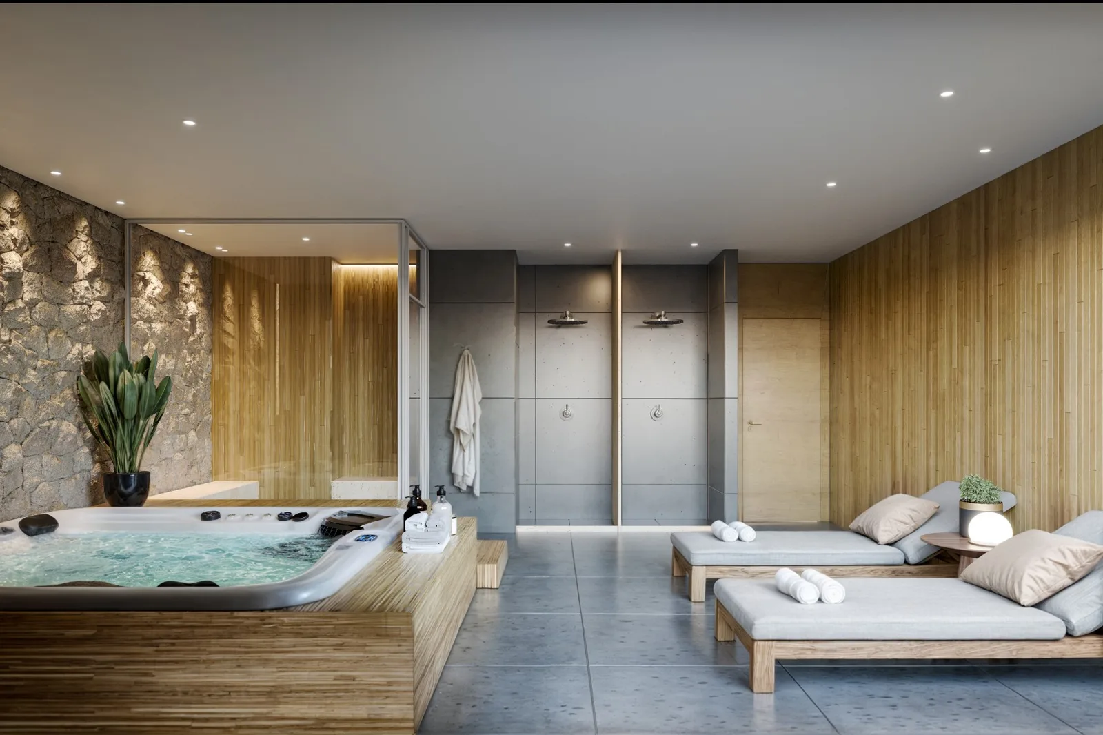 ItaparicaTopLiving_Spa com sauna