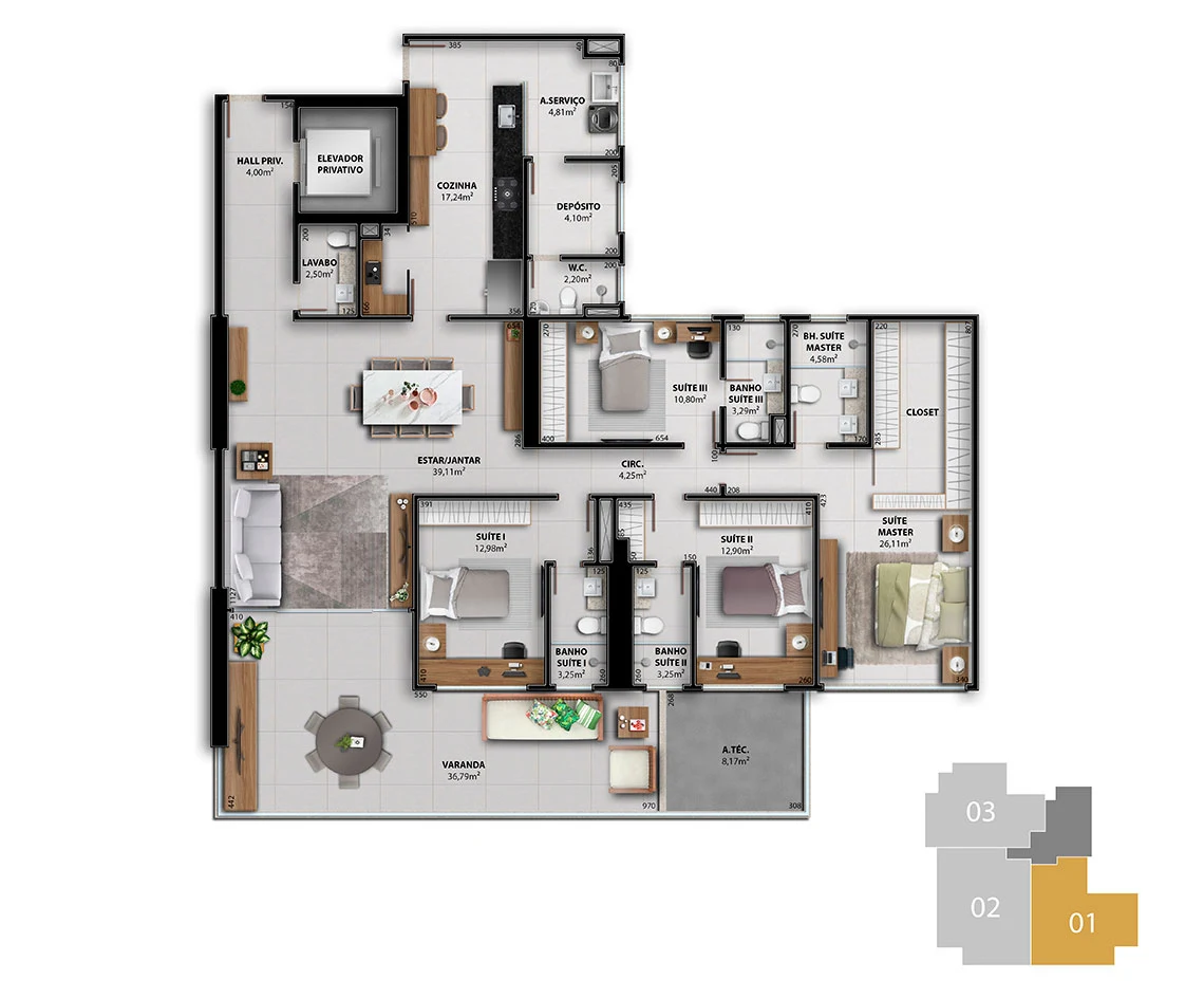 COL 01 TORRE A