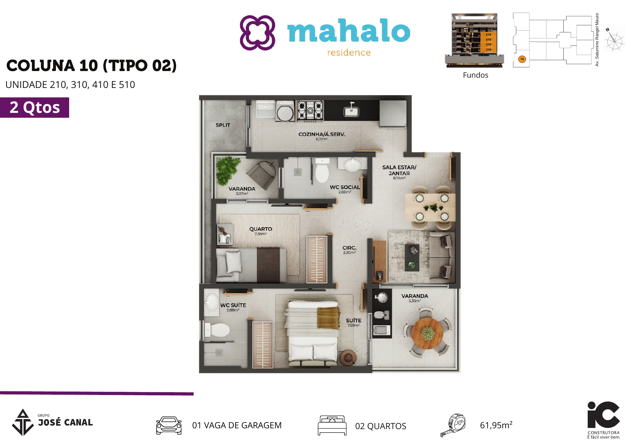 Coluna 10 · tipo 02 · página 65