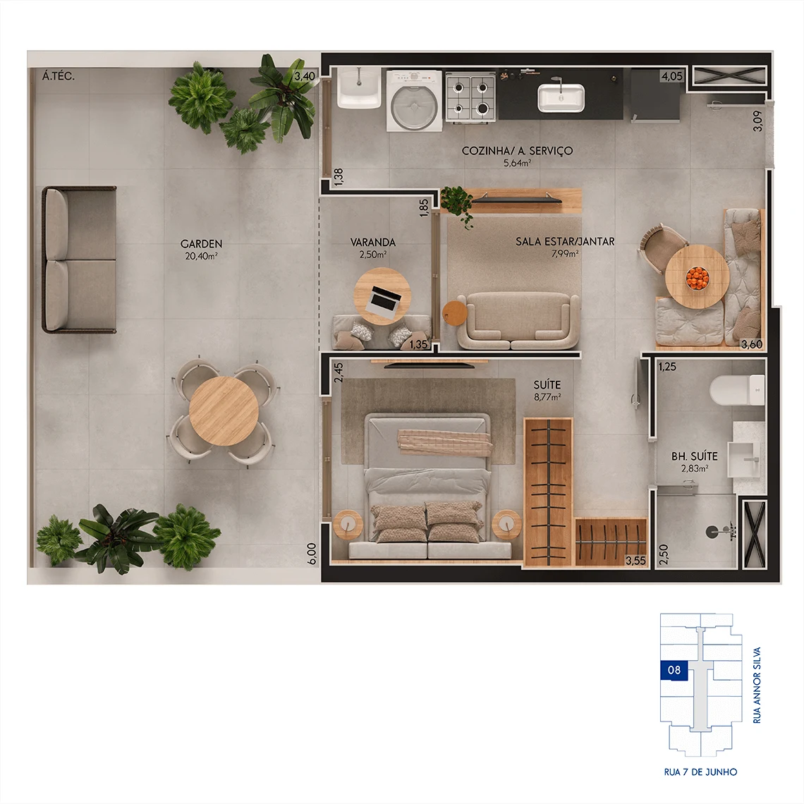 1228 PLH22 APTO GARDEN 08 COTAS