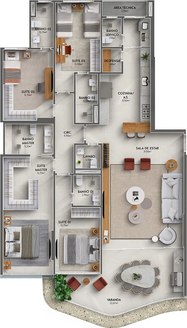 1059 PLH04 TORRE B 04 2D T1