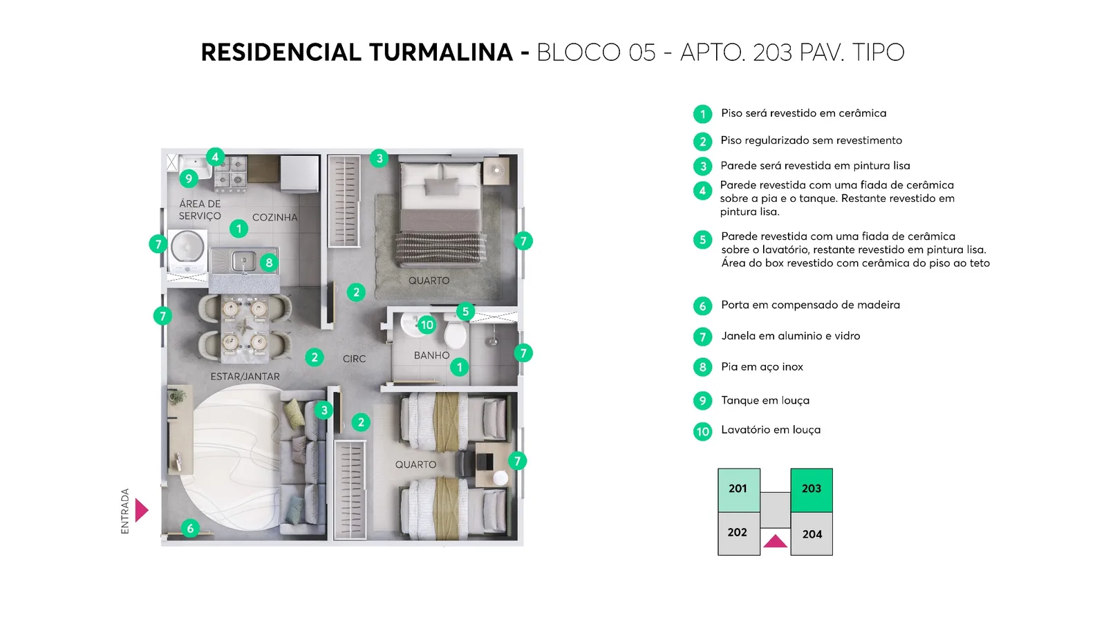 PH BLOCO 06 APTO 203 RESIDENCIAL TURMALINA 2025 03 17
