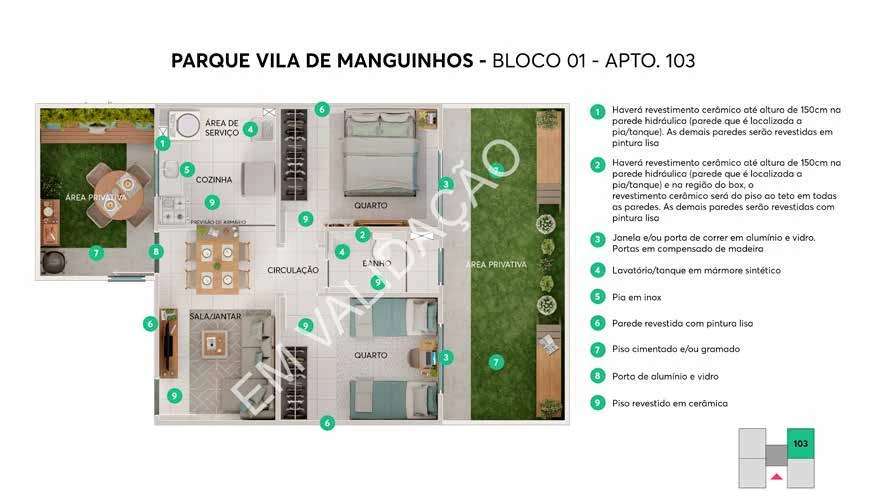 Planta · apartamento final 02