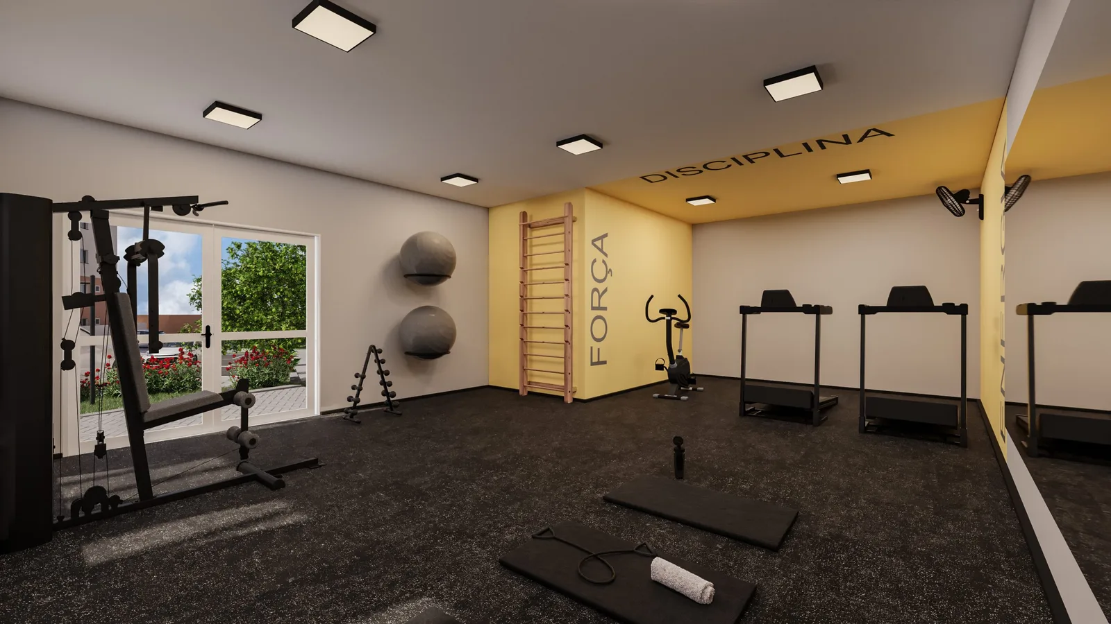 SALA DE GINASTICA