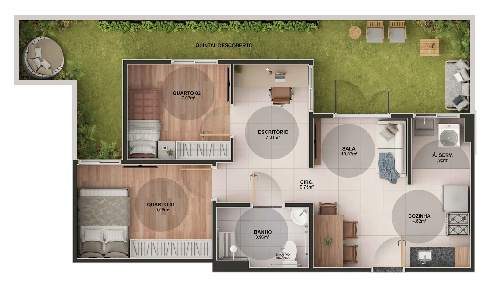PH12 PAV TERREO GARDEN PCD COL04