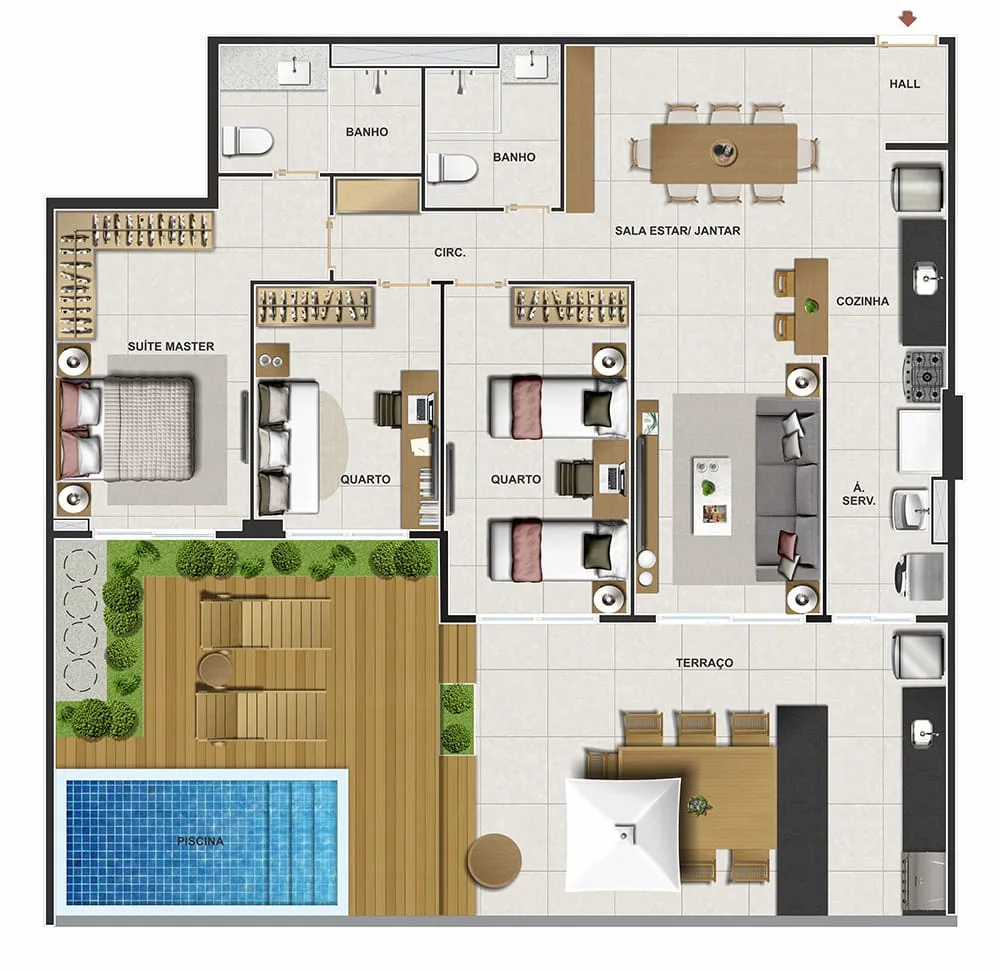 Planta do empreendimento