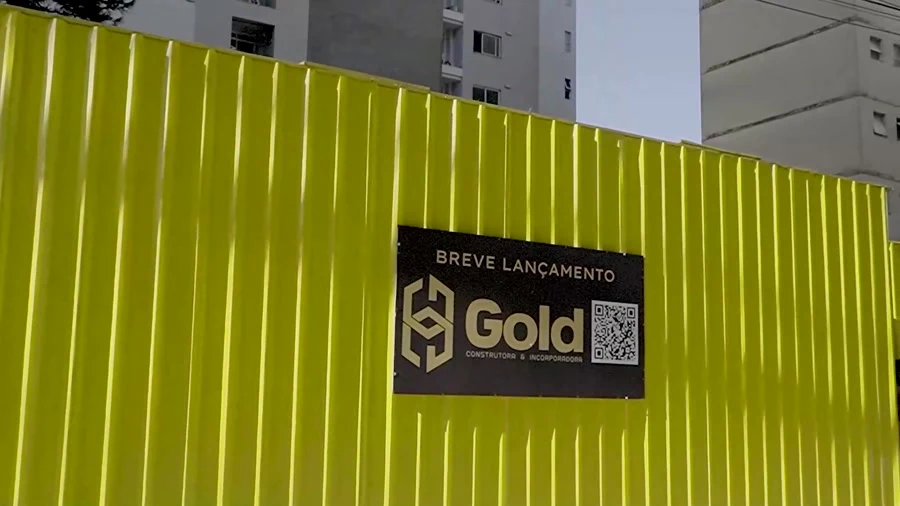 Terreno do pré-lançamento · quadro do vídeo oficial