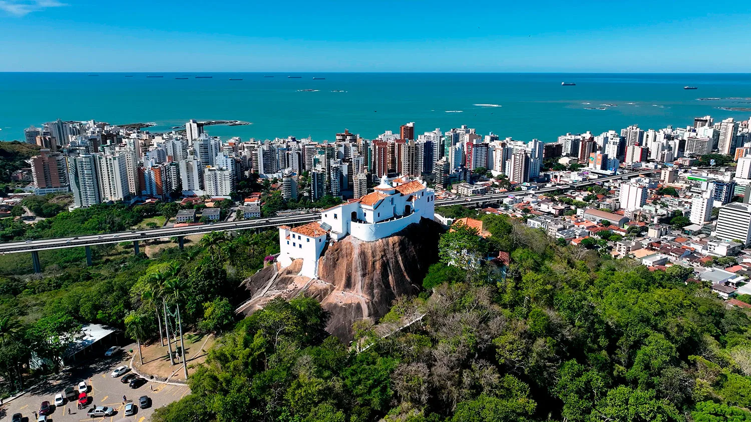 Praia da Costa e entorno