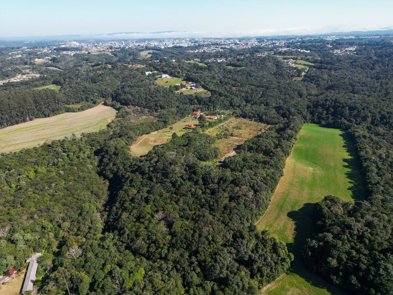 Fotografia aérea da obra — junho2024