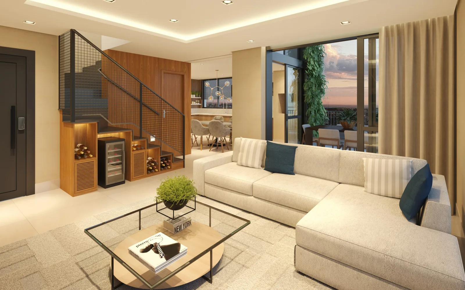 Duplex decorado