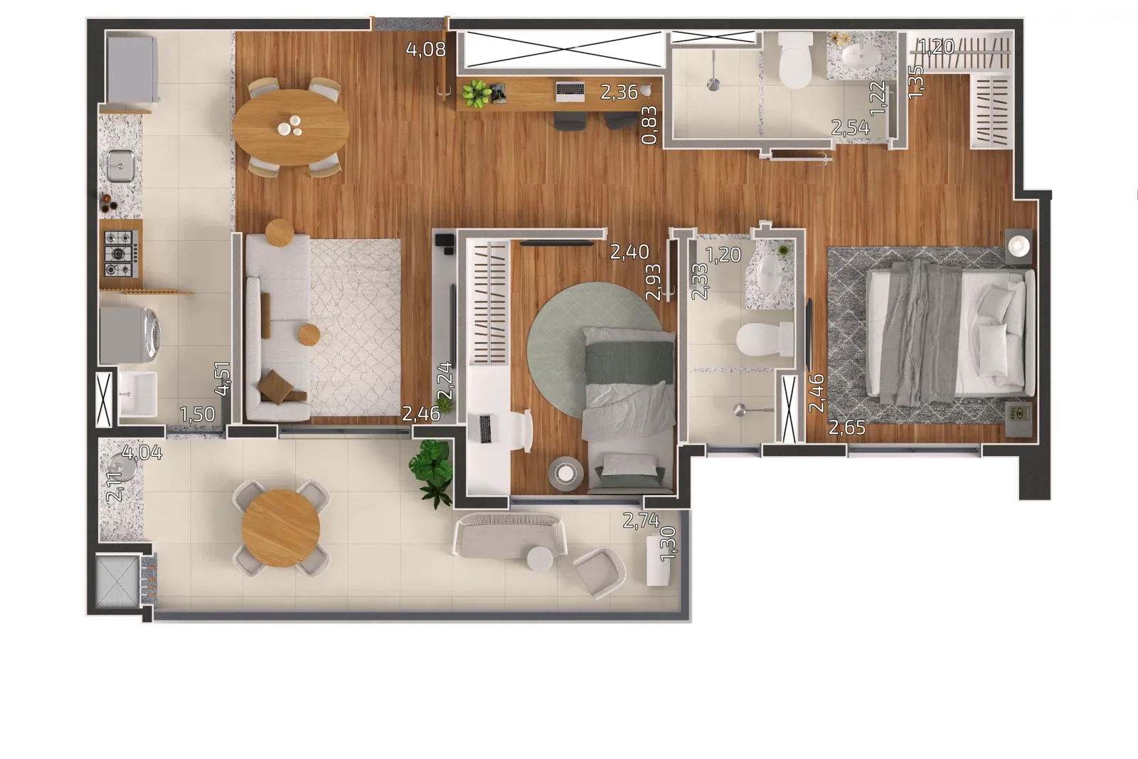 Planta Arbo — tipo apto04