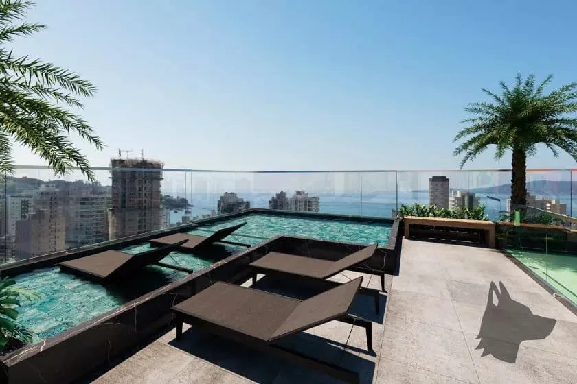 Deck molhado do Vitta Towers