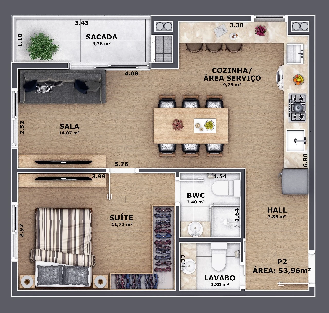 Planta do empreendimento
