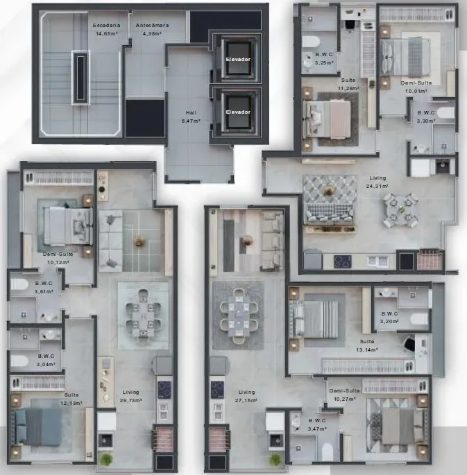 Planta do empreendimento