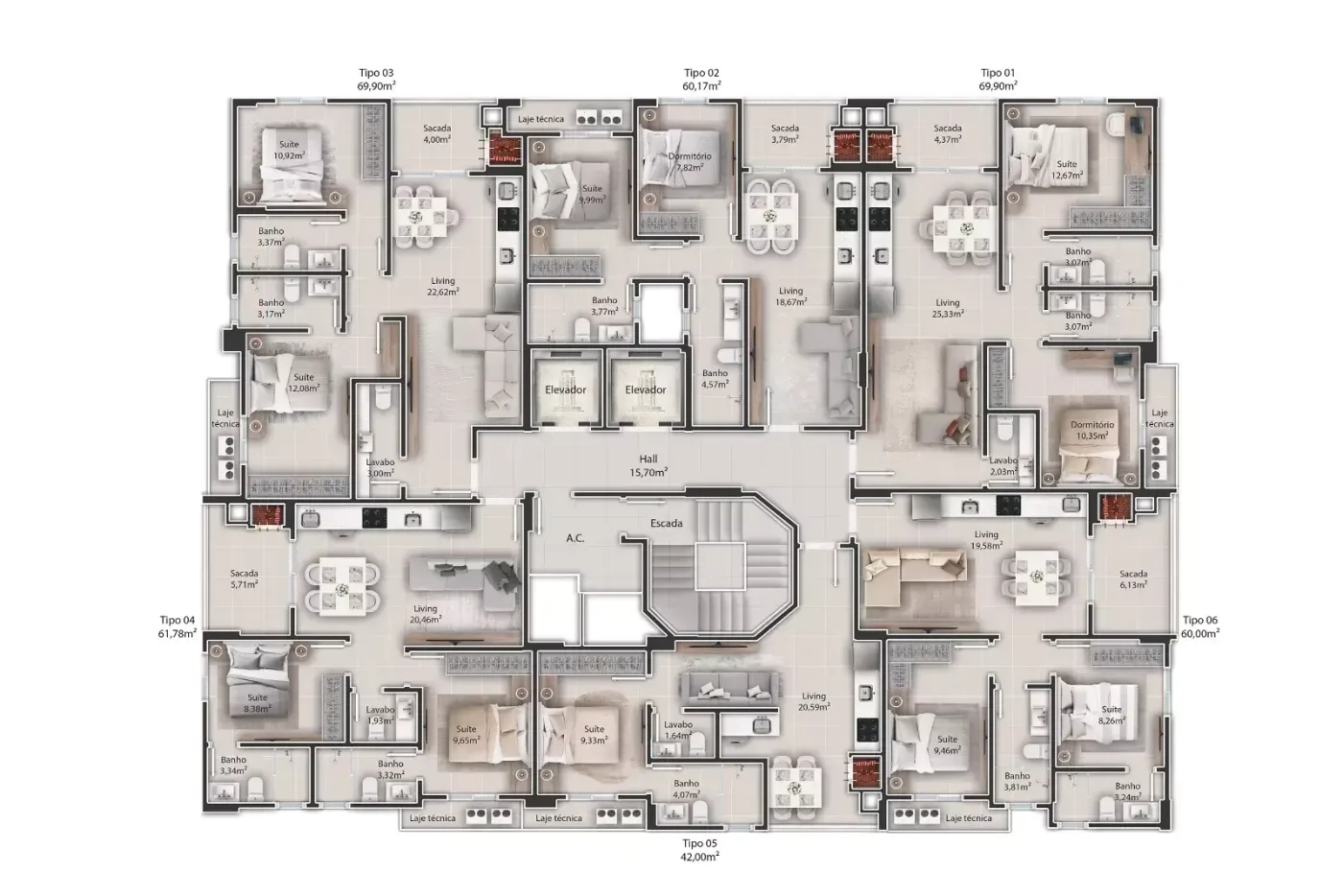 Planta do empreendimento