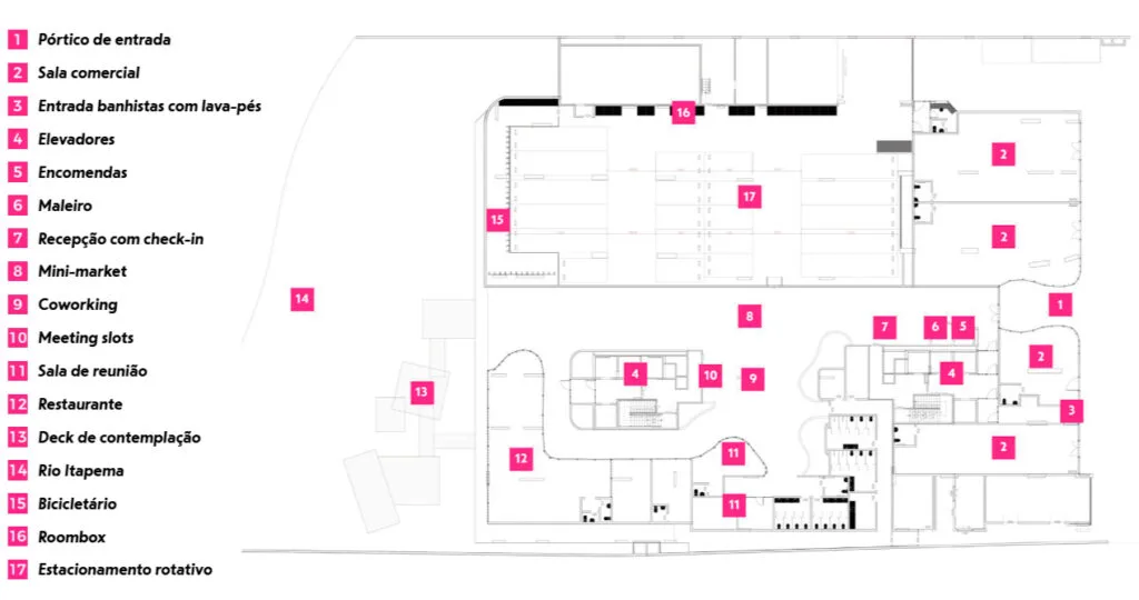 Planta do empreendimento