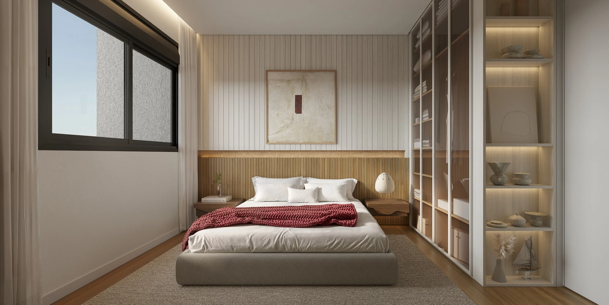 Suíte apartamento tipo 01