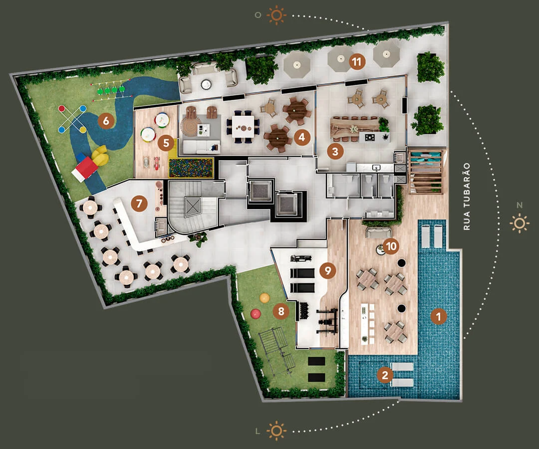 planta lazer