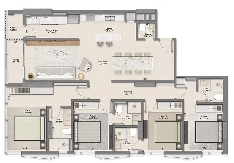 Planta do empreendimento