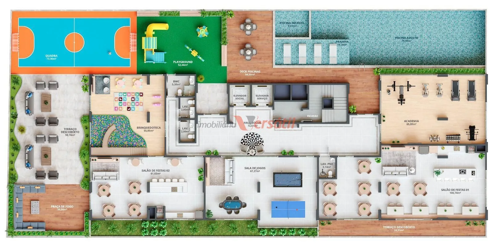 Planta do empreendimento