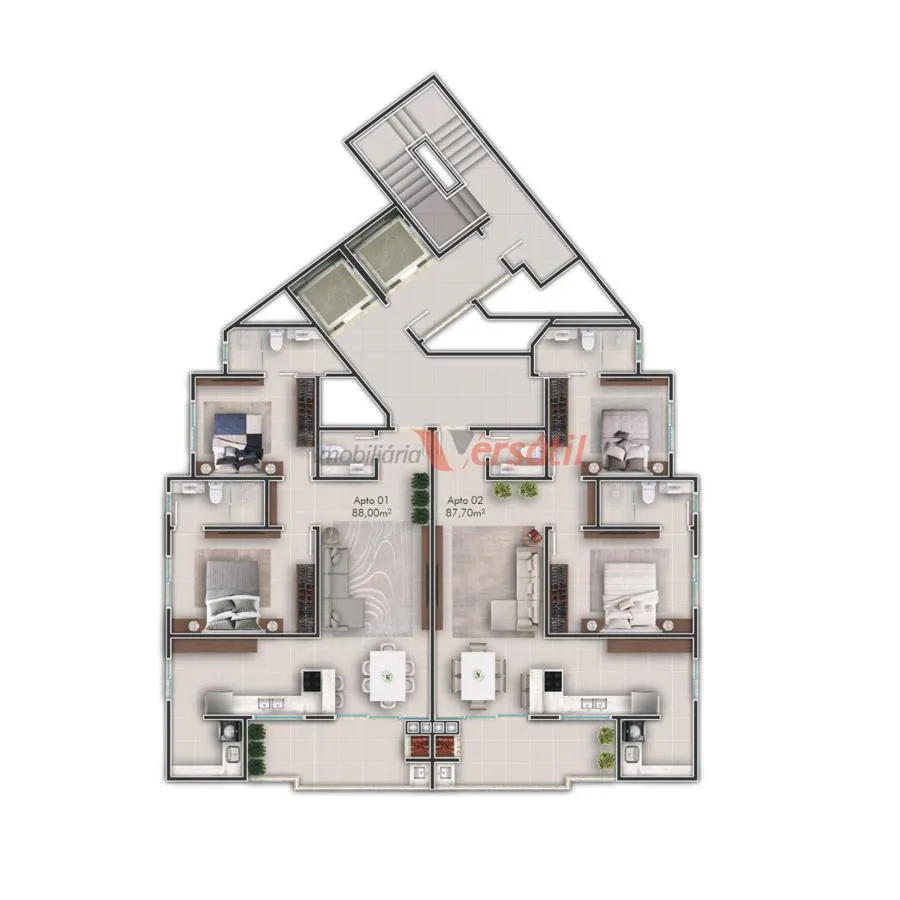 Planta do empreendimento