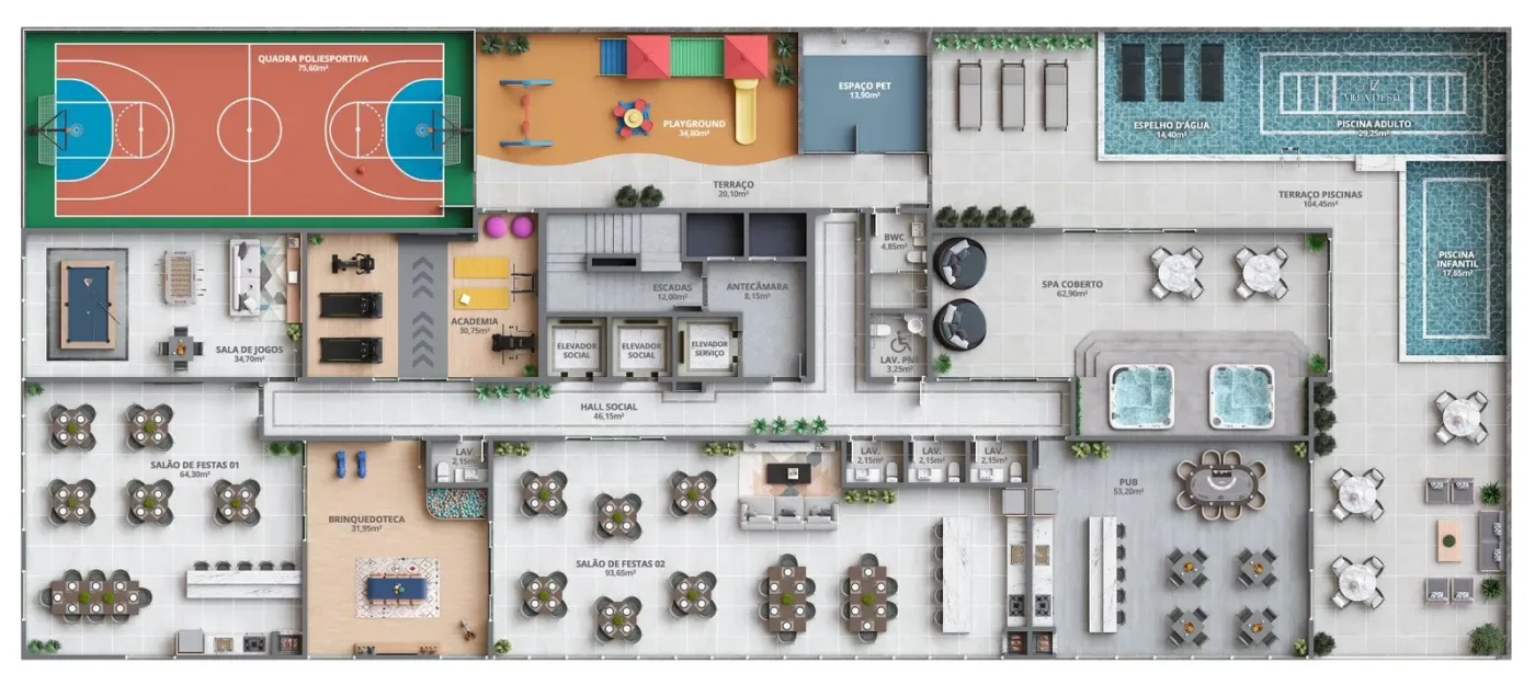 Planta do empreendimento