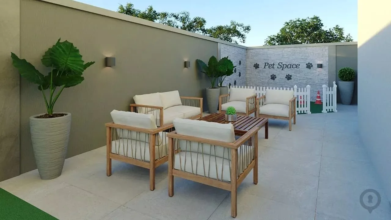 Pet space e praça do Ilha de Malta, da ANG Incorporadora