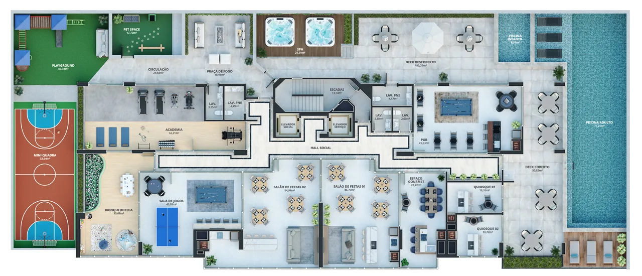 Planta do empreendimento