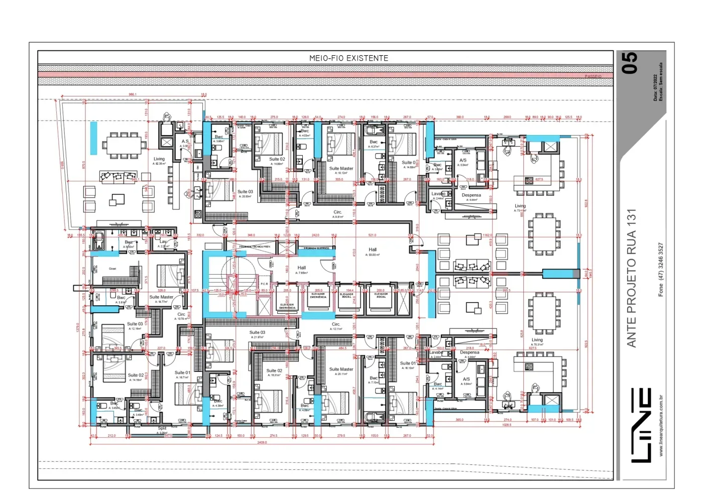 Planta do empreendimento