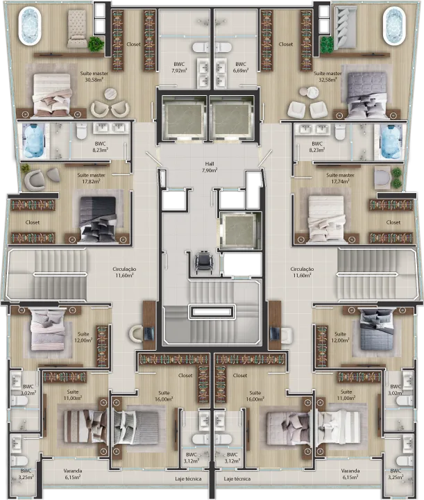 Planta do empreendimento
