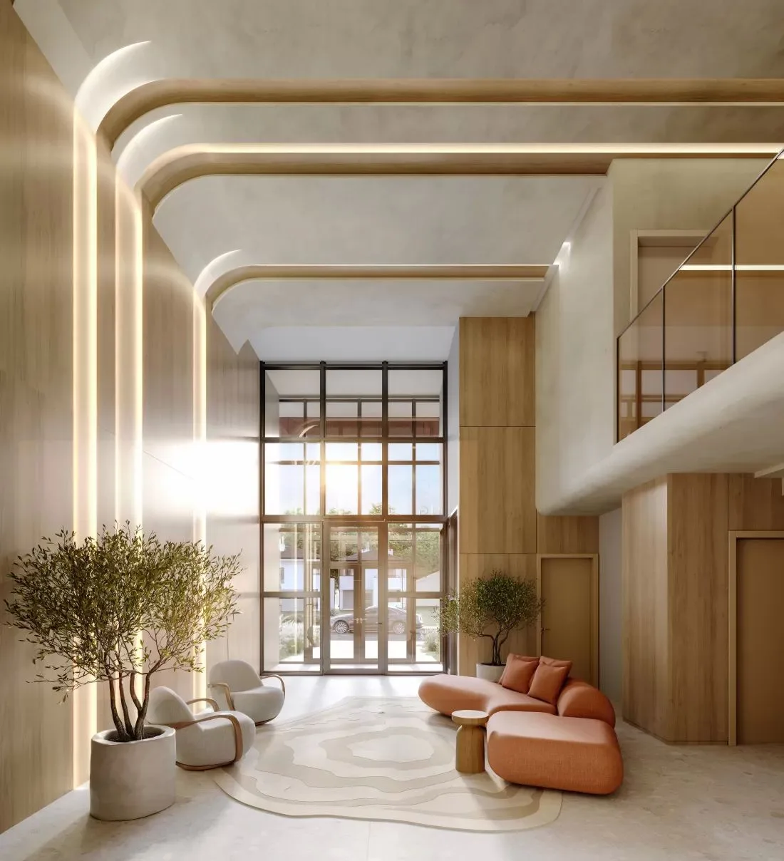 Hall Brava Living - mobiliado e decorado