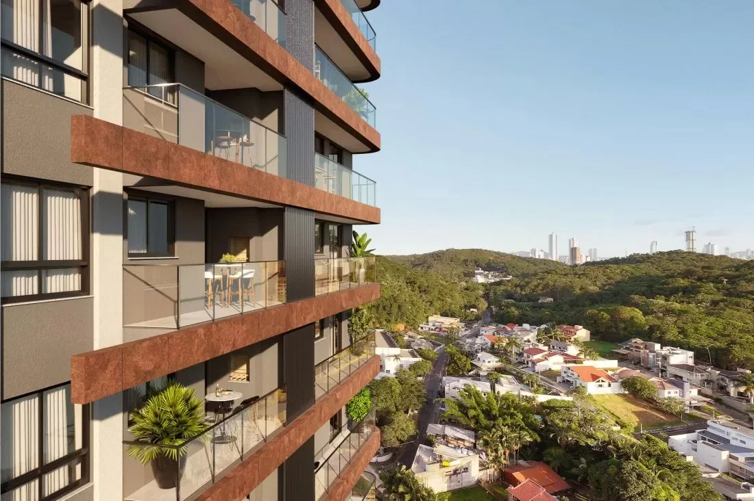 Brava Living: escolha sua vista: Balneário Camboriú, mar da Praia Brava ou a mata atlântica