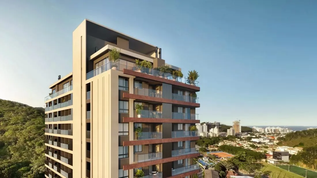 Torre do empreendimento Brava Living