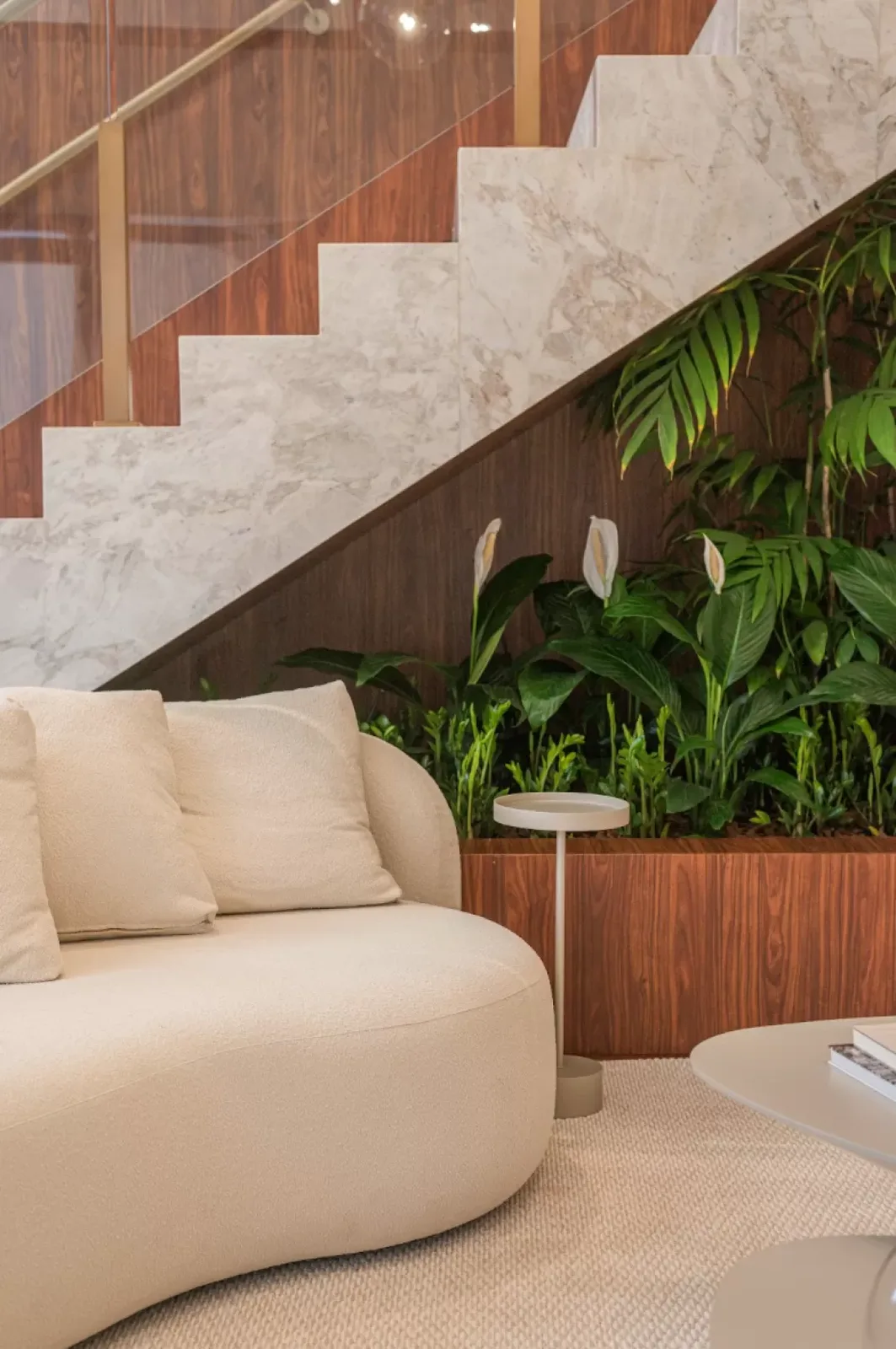 Hall do Ocean Wind, assinado pelo renomado escritório OSA Arquitetos.