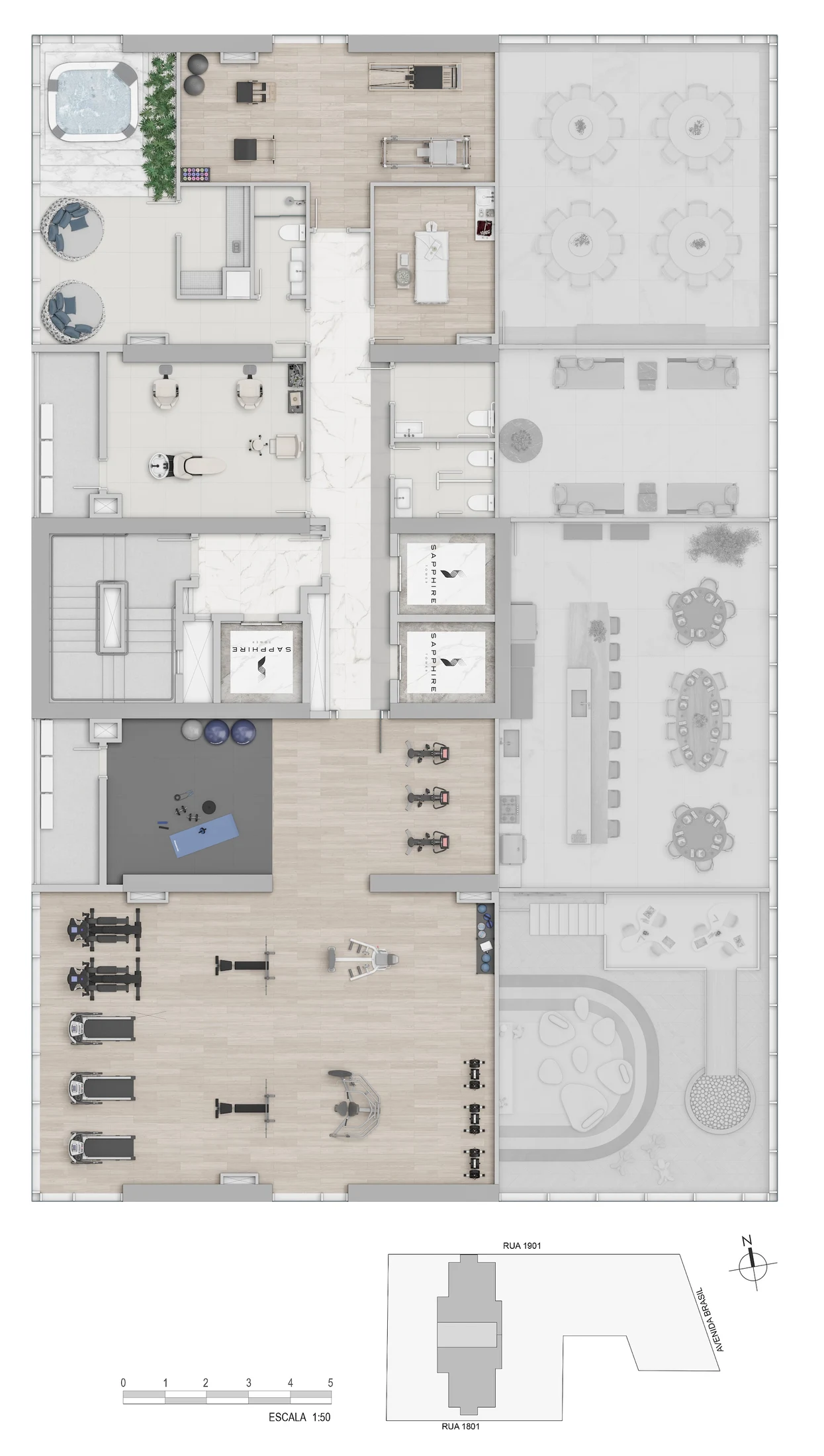 Planta do empreendimento