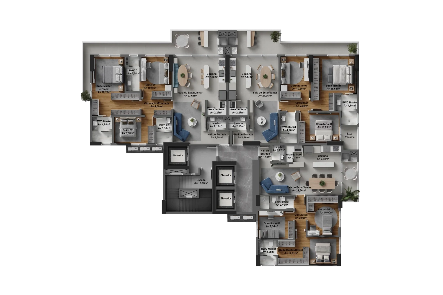 Planta Geral: