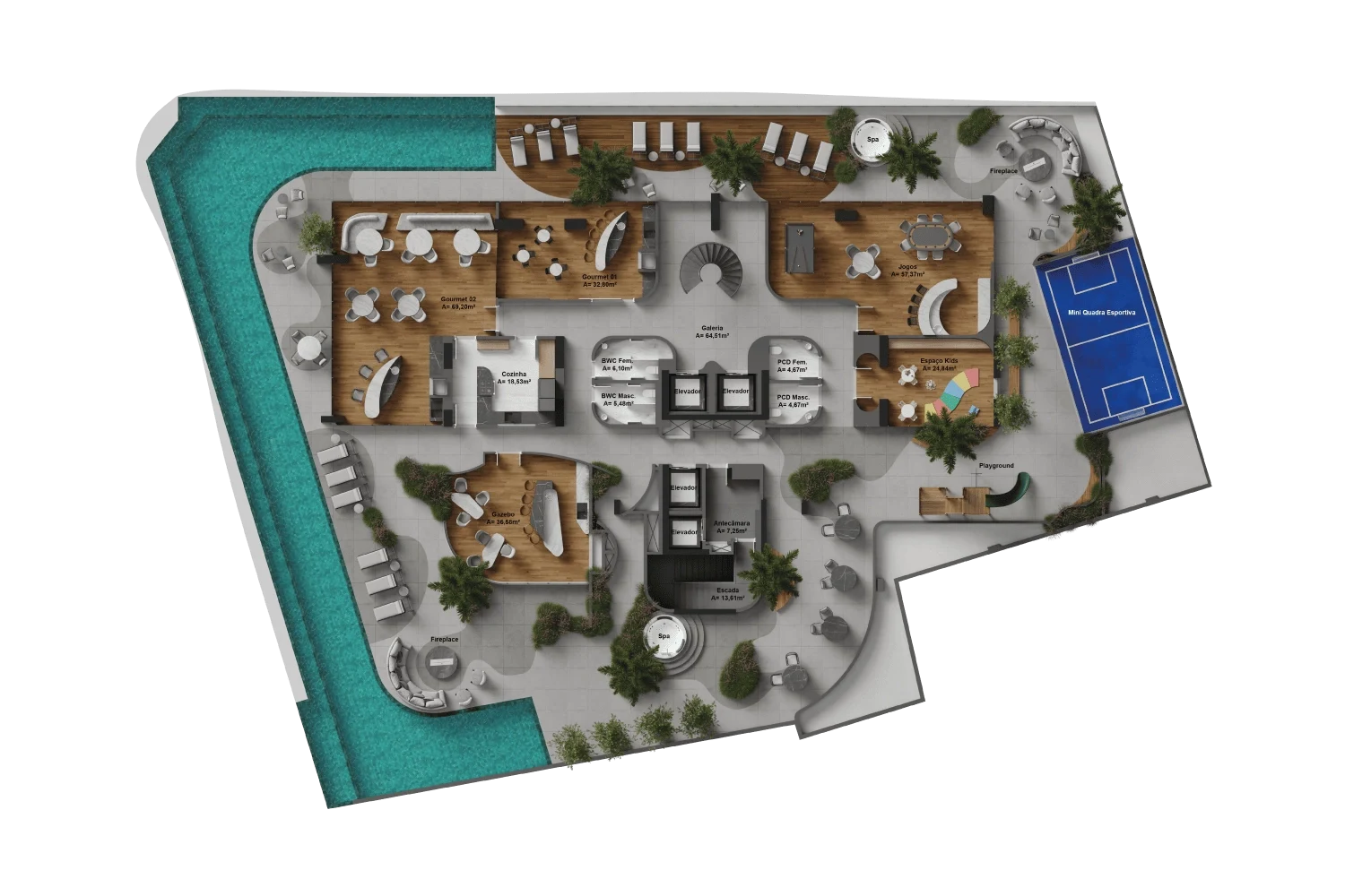 Planta do empreendimento