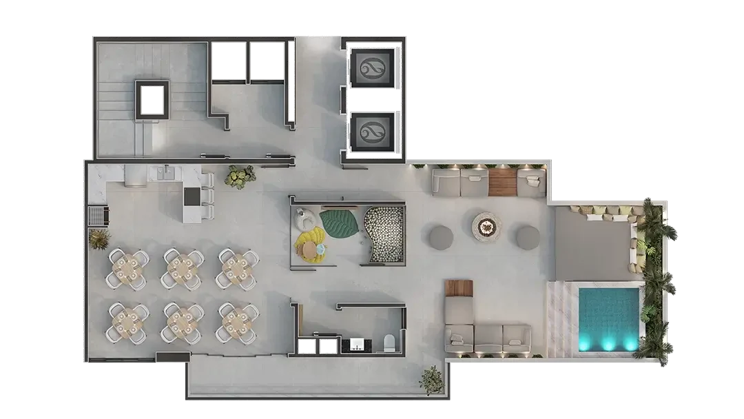 opus residence planta humanizada 1