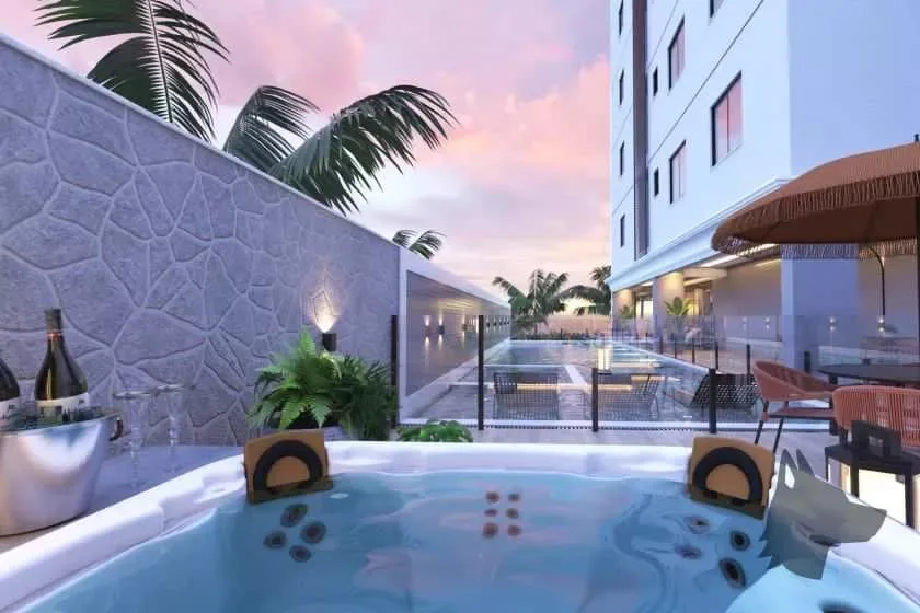 Área de lazer 12 do San Remo Residence