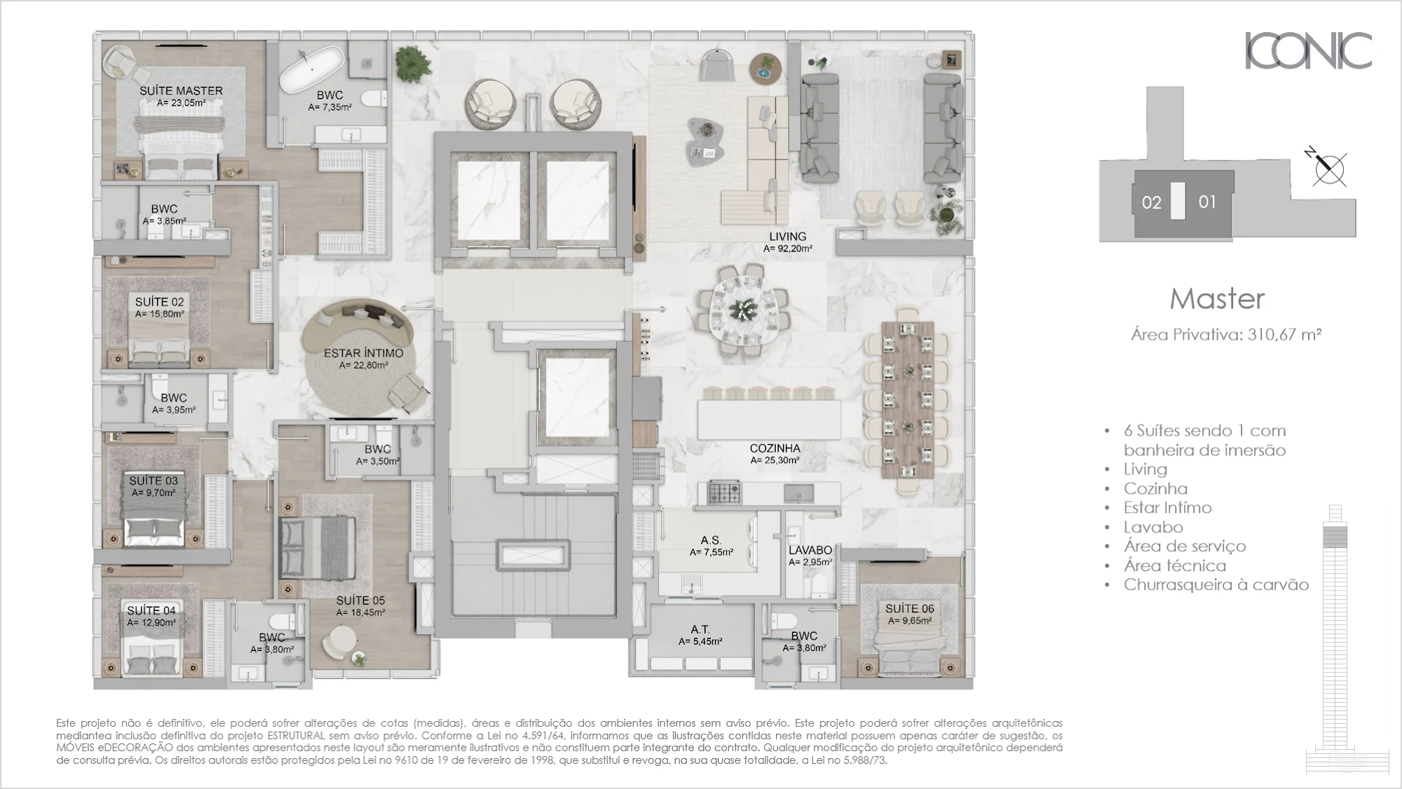 Planta do empreendimento