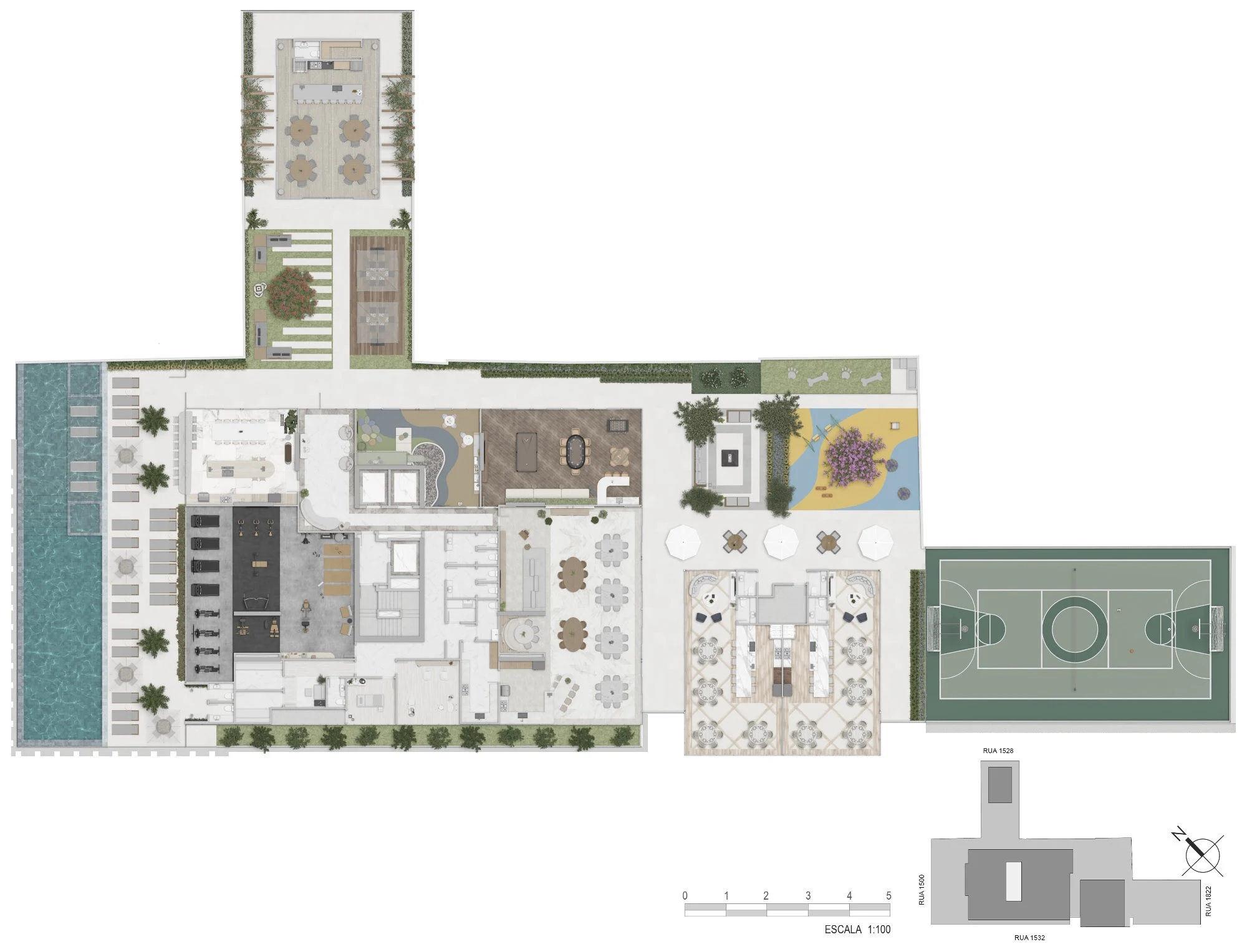 Planta do empreendimento